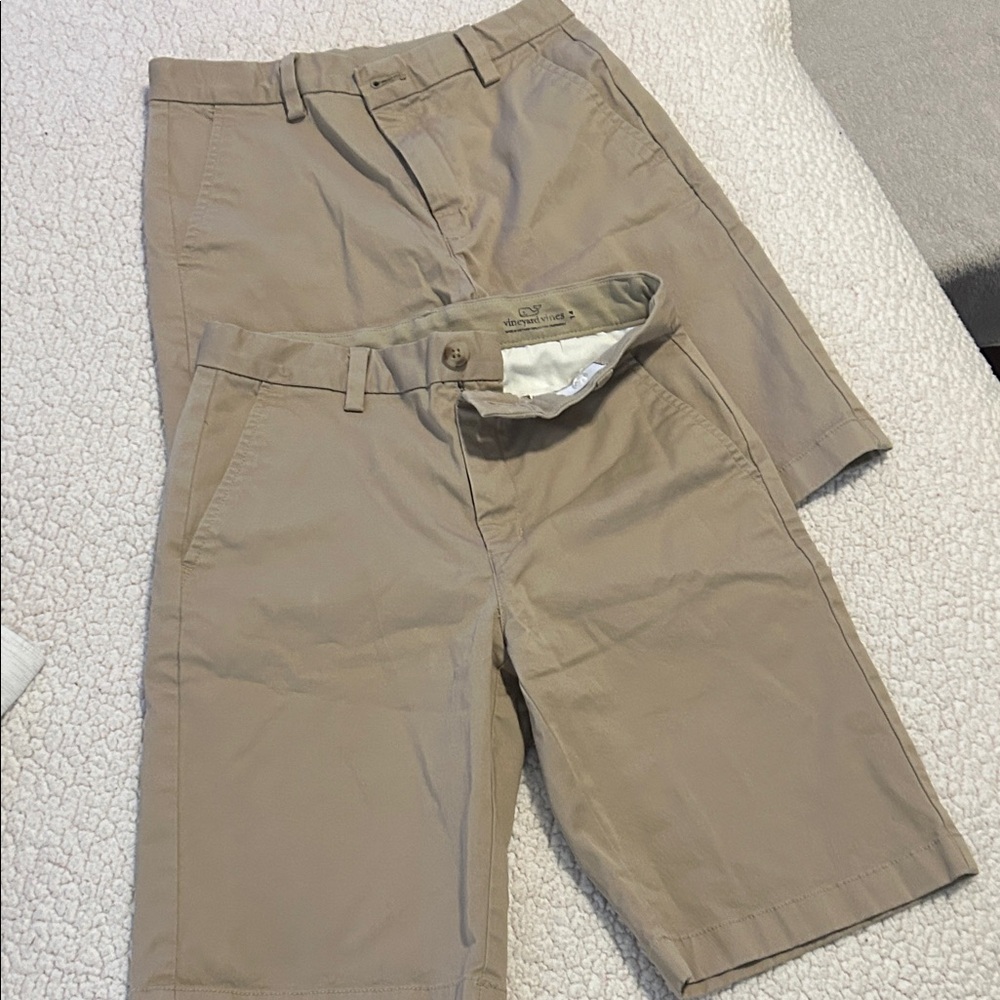 Boys Vineyard Vines Khaki Shorts